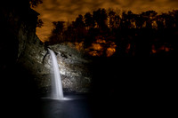 Waterfalls at Night